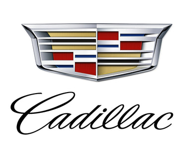 a picture showing the logo of Cadillac